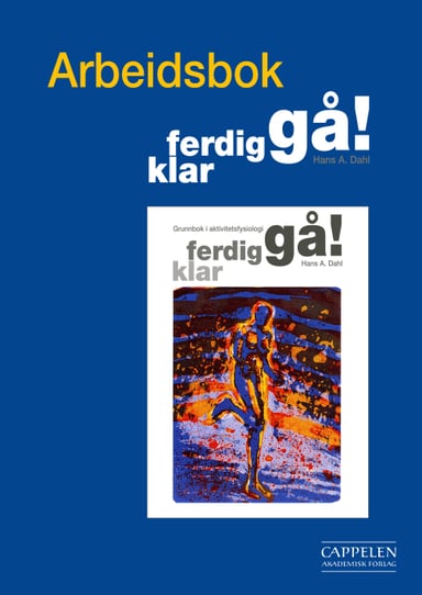 Omslag av "Arbeidsbok. Klar - ferdig - gå!"