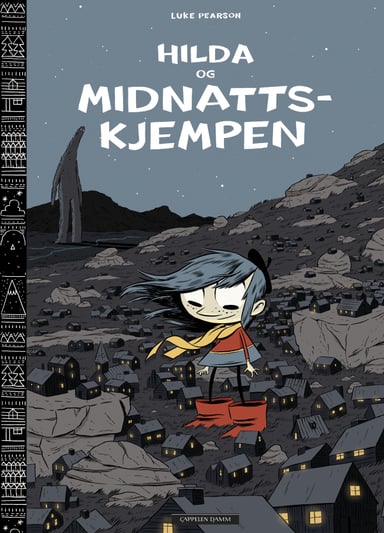 Omslag av "Hilda og Midnattskjempen"