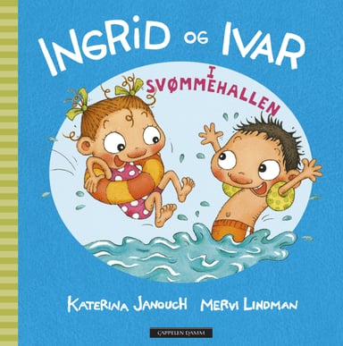 Omslag av "Ingrid og Ivar i svømmehallen"