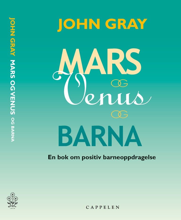 Omslag Mars og Venus og barna av John Gray (Innbundet)