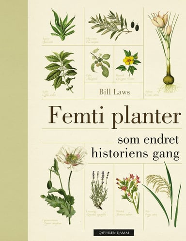 Omslag av "Femti planter som endret historiens gang"