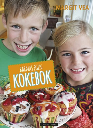 Omslag av "Barnas egen kokebok"