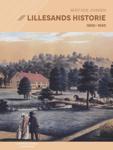 Omslag av "Lillesands historie"