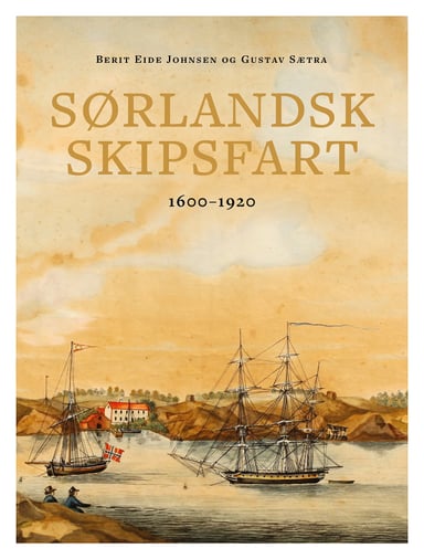 Omslag av "Sørlandsk skipsfart"