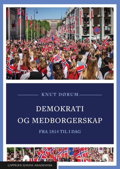 Omslag av "Demokrati og medborgerskap"