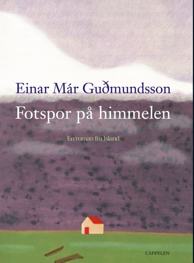 Omslag av "Fotspor på himmelen"