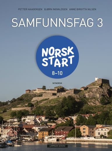 Omslag av "Norsk start 8-10 Samfunnsfag 3"