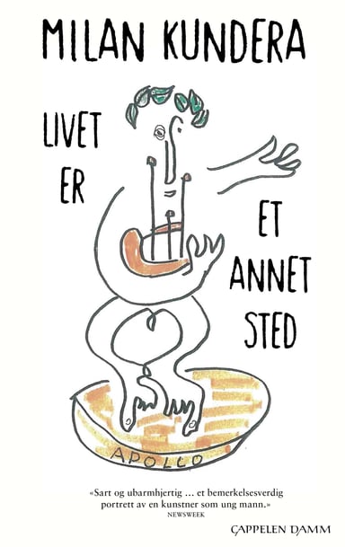 Omslag av "Livet er et annet sted"