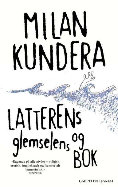 Omslag av "Latterens og glemselens bok"