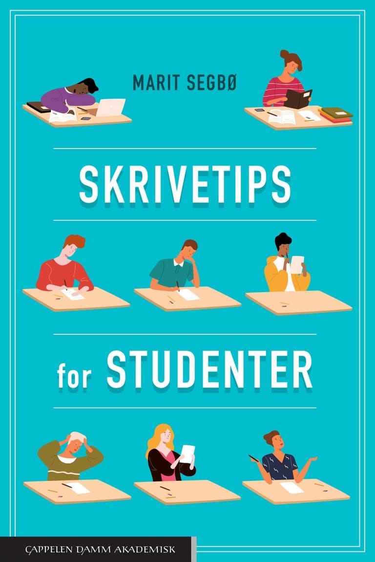 Omslag Skrivetips for studenter av Marit Segbø (Ebok)