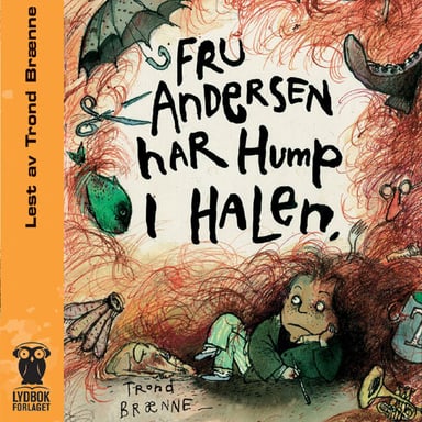 Omslag av "Fru Andersen har hump i halen"