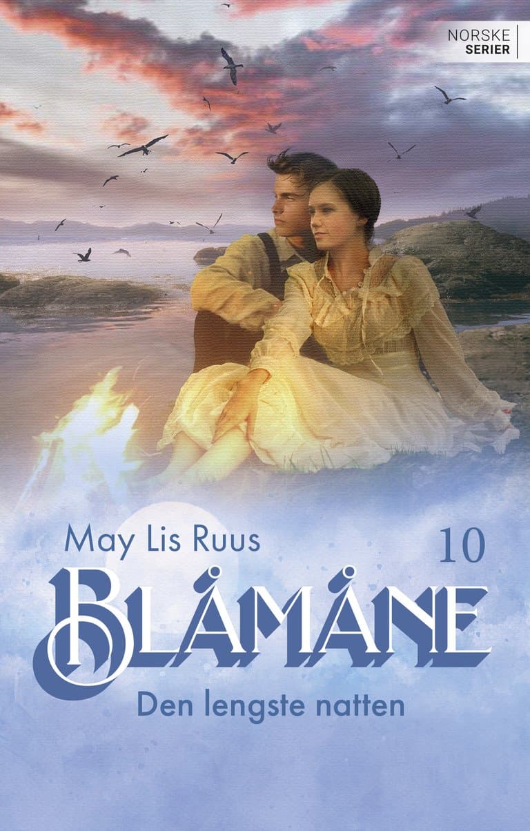 Omslag Den lengste natten av May Lis Ruus (Heftet)