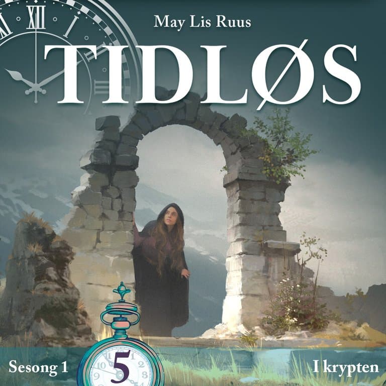 Omslag I krypten av May Lis Ruus (Lydbok)