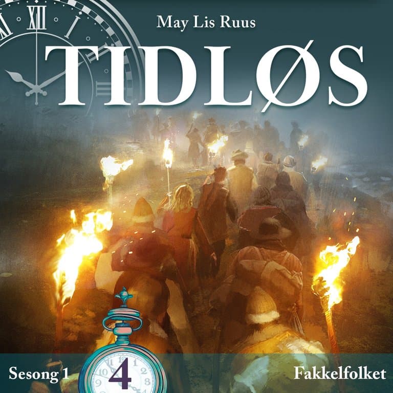 Omslag Fakkelfolket av May Lis Ruus (Lydbok)