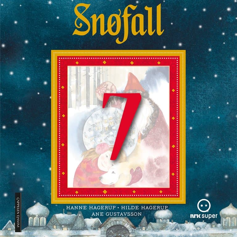 Omslag Snøfall 7. desember av Hanne Hagerup og Hilde Hagerup (Lydbok)