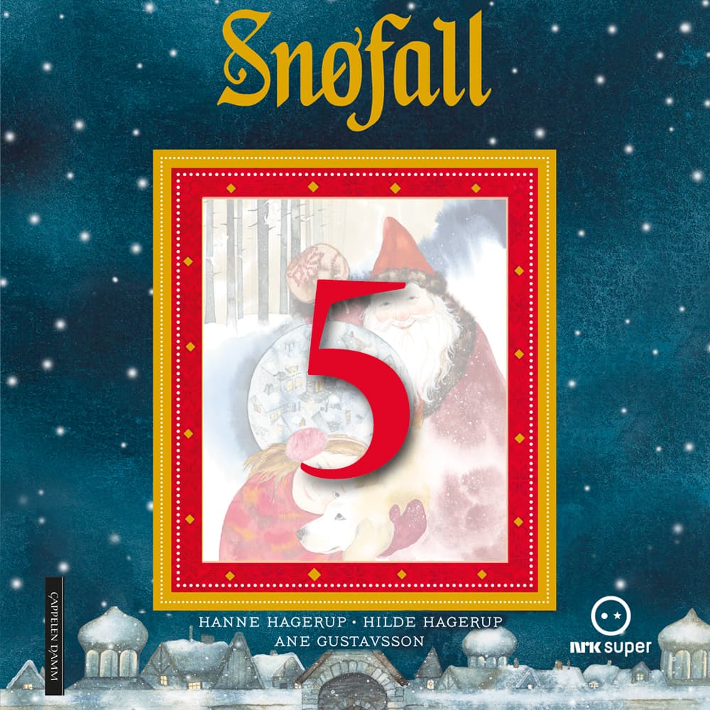 Omslag Snøfall 5. desember av Hanne Hagerup og Hilde Hagerup (Lydbok)