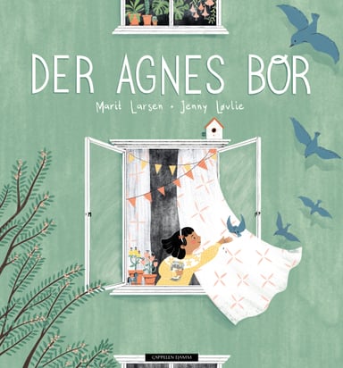 Omslag av "Der Agnes bor"