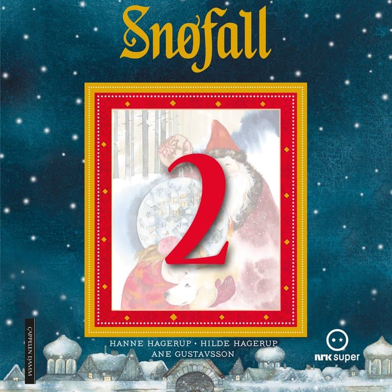 Omslag Snøfall 2. desember av Hanne Hagerup og Hilde Hagerup (Lydbok)