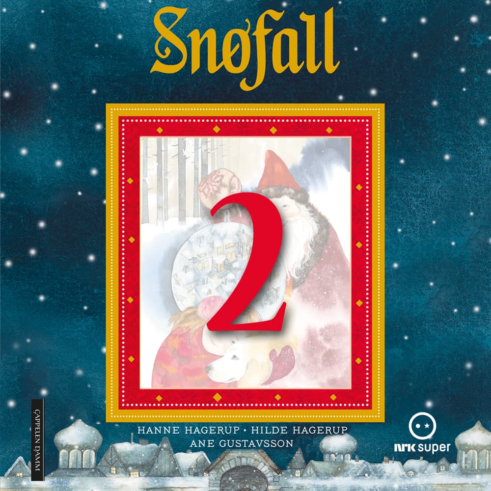 Omslag Snøfall 2. desember av Hanne Hagerup og Hilde Hagerup (Lydbok)