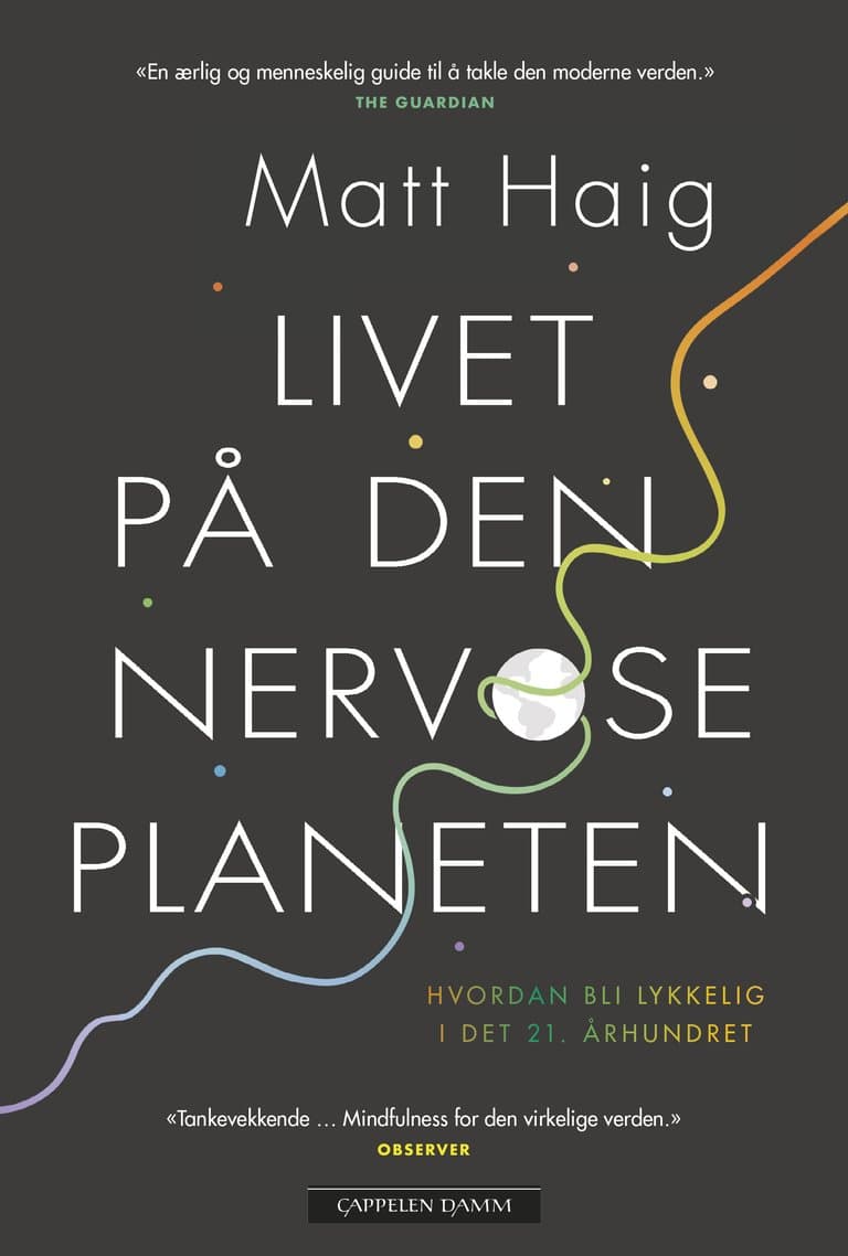 Omslag Livet på den nervøse planeten av Matt Haig (Ebok)