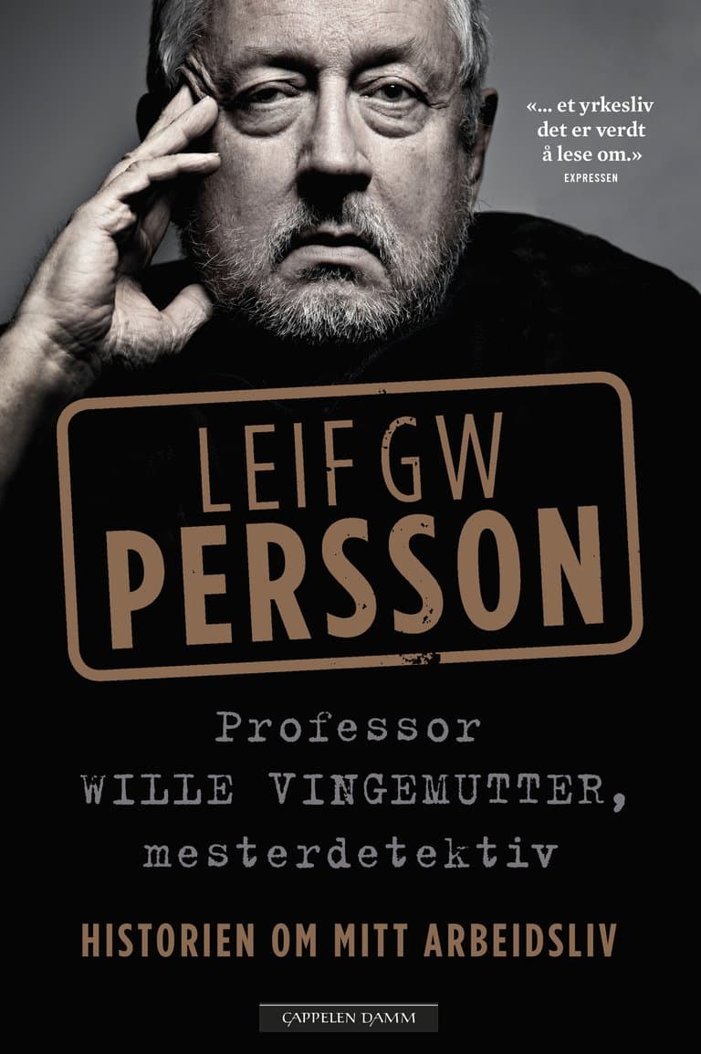 Omslag Professor Wille Vingemutter, mesterdetektiv av Leif GW Persson (Ebok)