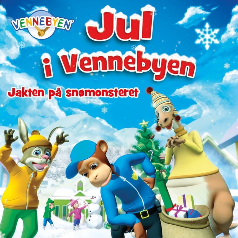Omslag Jul i Vennebyen - Jakten på snømonsteret av City of Friends AS (Lydbok)