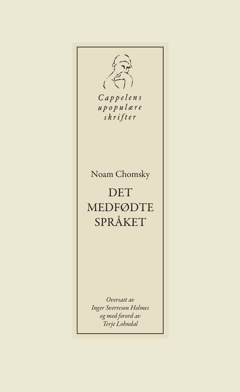 Omslag Det medfødte språket av Noam Chomsky (Heftet)