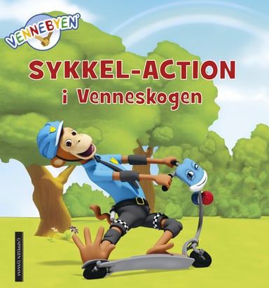 Omslag av "Vennebyen - Sykkel-action i Venneskogen"