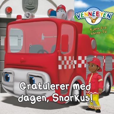Omslag av "Vennebyen - Gratulerer med dagen, Snorkus!"
