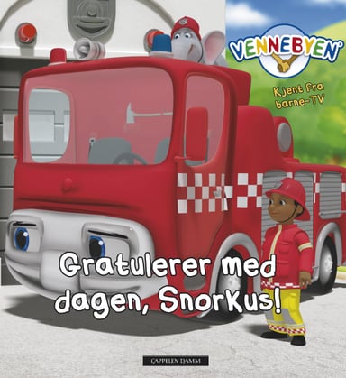 Omslag av "Vennebyen - Gratulerer med dagen, Snorkus!"