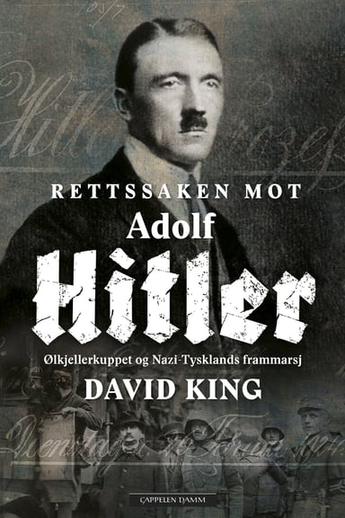Omslag av "Rettssaken mot Adolf Hitler"