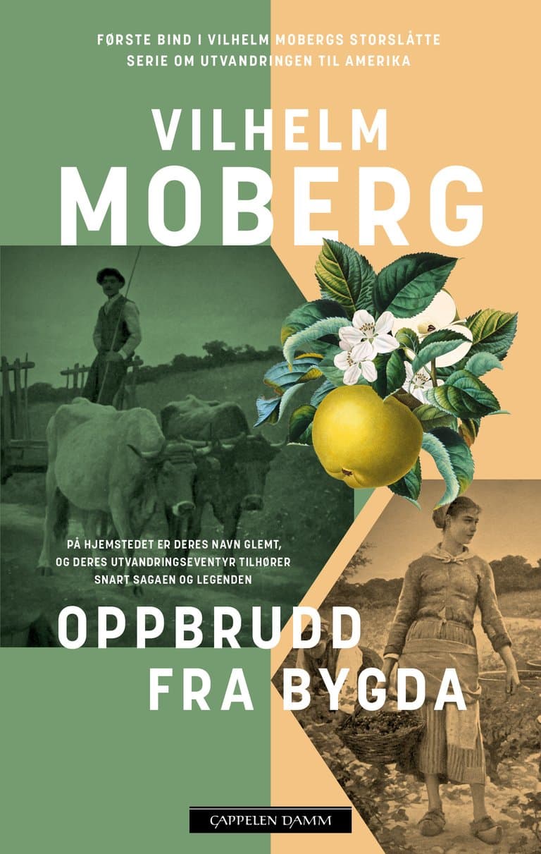 Omslag Oppbrudd fra bygda av Vilhelm Moberg (Ebok)