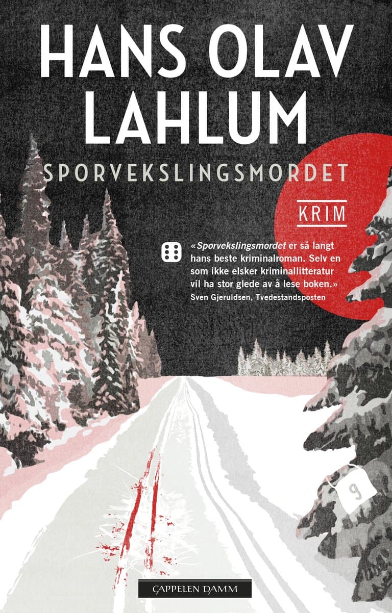 Omslag Sporvekslingsmordet av Hans Olav Lahlum (Innbundet)