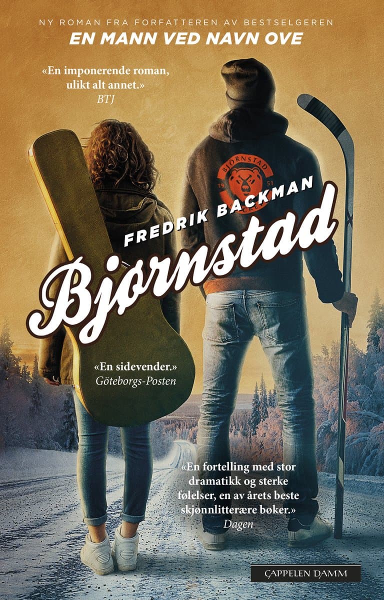 Omslag Bjørnstad av Fredrik Backman (Innbundet)