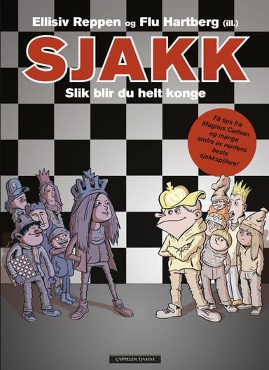 Omslag av "Sjakk"