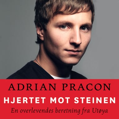 Omslag av "Hjertet mot steinen - En overlevendes beretning fra Utøya"