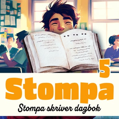Omslag av "Stompa skriver dagbok"