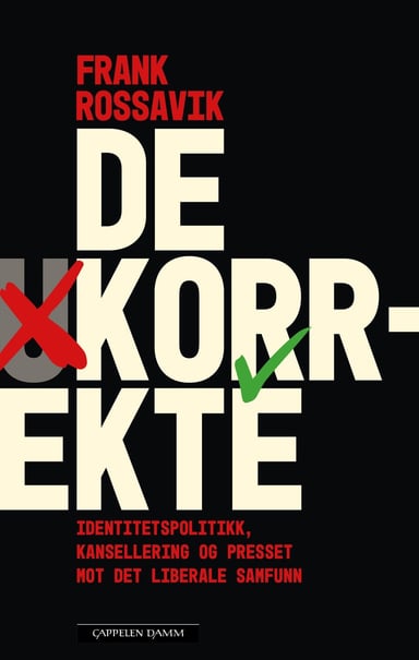 Omslag av "De korrekte"