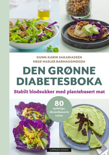 Omslag av "Den grønne diabetesboka"