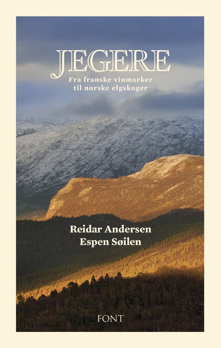 Omslag Jegere av Reidar Andersen og Espen Søilen (Innbundet)