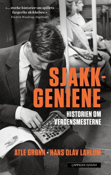 Omslag av "Sjakkgeniene"