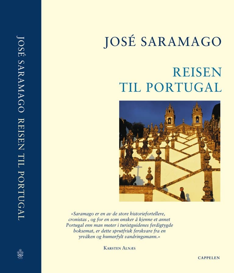 Omslag Reisen til Portugal av José Saramago (Innbundet)