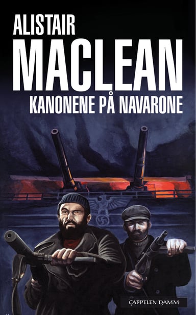 Omslag av "Kanonene på Navarone"