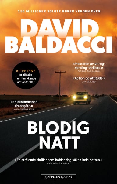 Omslag av "Blodig natt"