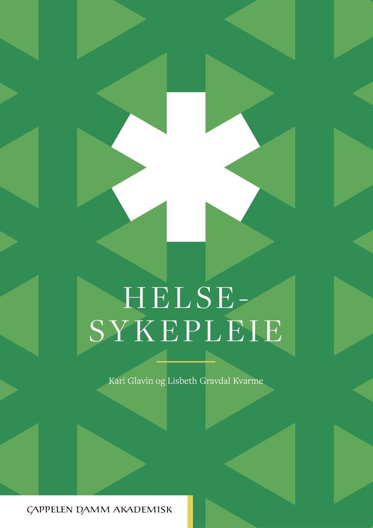 Omslag Helsesykepleie av Kari Glavin og Lisbeth Gravdal Kvarme (Ebok)