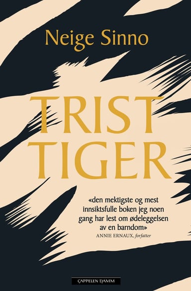 Omslag av "Trist tiger"