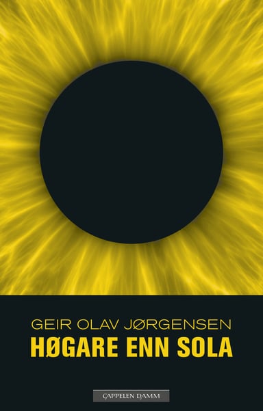 Omslag av "Høgare enn sola"