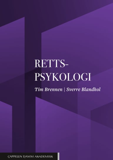 Omslag av "Rettspsykologi"
