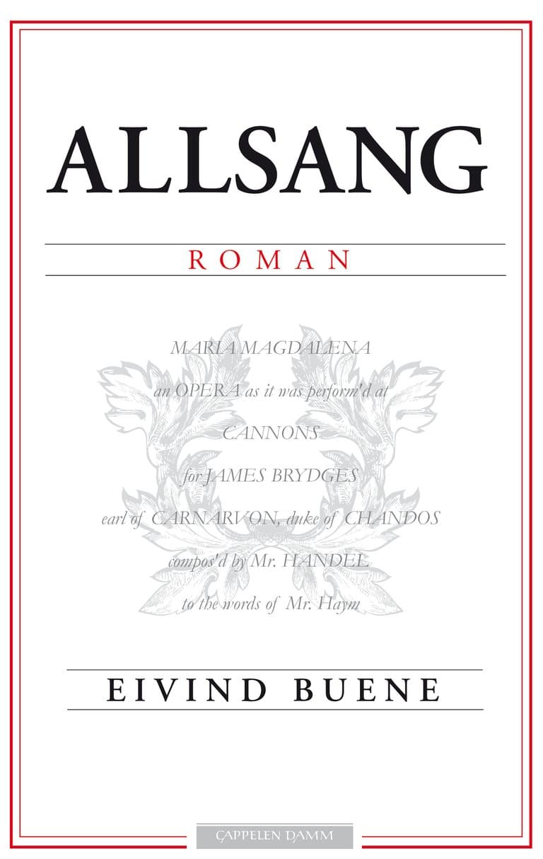 Omslag Allsang av Eivind Buene (Heftet)