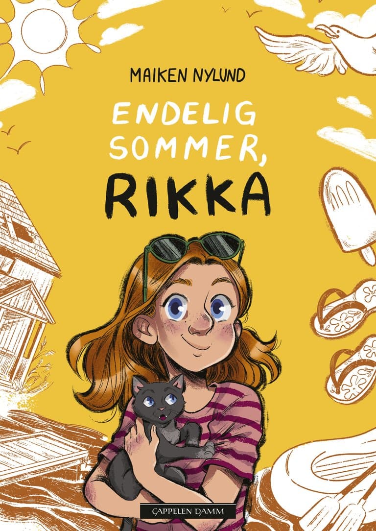 Omslag Endelig sommer, Rikka av Maiken Nylund (Ebok)